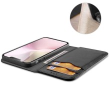 Чехол-книжка Dux Ducis Hivo для Apple iPhone 16e (6.1") – Черный