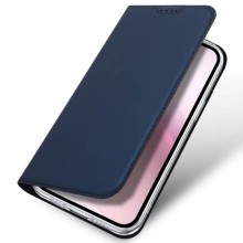 Чехол-книжка Dux Ducis с карманом для визиток для Apple iPhone 16e (6.1") – Синий