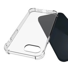 TPU чохол GETMAN Ease logo посилені кути для Apple iPhone 16e (6.1") – Прозорий
