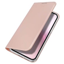 Чехол-книжка Dux Ducis с карманом для визиток для Apple iPhone 16e (6.1") – Rose Gold