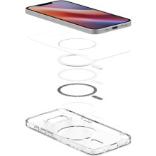 Чехол SGP Ultra Hybrid (MagFit) для Apple iPhone 16e (6.1") – Прозрачный
