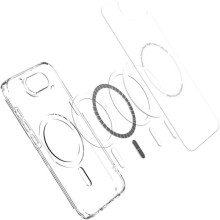 Чехол SGP Ultra Hybrid (MagFit) для Apple iPhone 16e (6.1") – Прозрачный