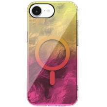 Чехол TPU Shiny Mountain (MagFit) для Apple iPhone 16e (6.1") – Желтый