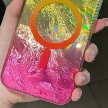 Чехол TPU Shiny Mountain (MagFit) для Apple iPhone 16e (6.1") – Желтый