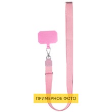 Чехол TPU GETMAN Cat with straps для Apple iPhone 16e (6.1") – Розовый