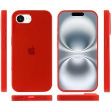 Чехол Silicone Case Full Protective (AA) для Apple iPhone 16e (6.1") – Красный