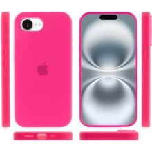 Чехол Silicone Case Full Protective (AA) для Apple iPhone 16e (6.1") – Розовый