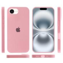 Чехол Silicone Case Full Protective (AA) для Apple iPhone 16e (6.1") – Розовый