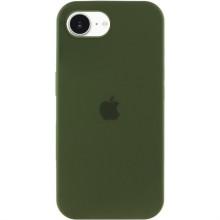 Чехол Silicone Case Full Protective (AA) для Apple iPhone 16e (6.1") – Зеленый