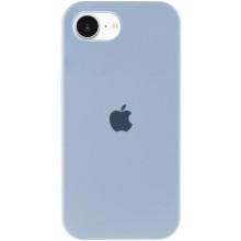 Чехол Silicone Case Full Protective (AA) для Apple iPhone 16e (6.1") – Голубой