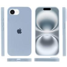 Чехол Silicone Case Full Protective (AA) для Apple iPhone 16e (6.1") – Голубой