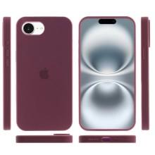 Чехол Silicone Case Full Protective (AA) для Apple iPhone 16e (6.1") – Бордовый