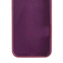 Чехол Silicone Case Full Protective (AA) для Apple iPhone 16e (6.1") – Бордовый
