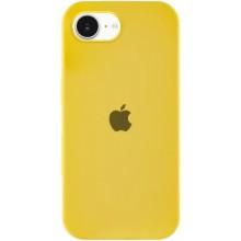 Чехол Silicone Case Full Protective (AA) для Apple iPhone 16e (6.1") – Желтый