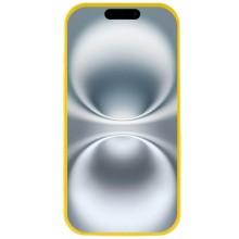 Чехол Silicone Case Full Protective (AA) для Apple iPhone 16e (6.1") – Желтый