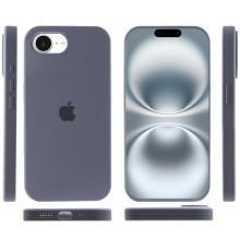 Чехол Silicone Case Full Protective (AA) для Apple iPhone 16e (6.1") – Серый