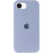 Чехол Silicone Case Full Protective (AA) для Apple iPhone 16e (6.1") – Голубой