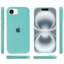 Чехол Silicone Case Full Protective (AA) для Apple iPhone 16e (6.1") – Бирюзовый