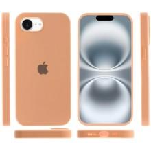 Чехол Silicone Case Full Protective (AA) для Apple iPhone 16e (6.1") – Оранжевый