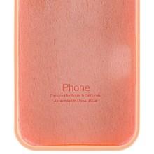 Чехол Silicone Case Full Protective (AA) для Apple iPhone 16e (6.1") – Оранжевый