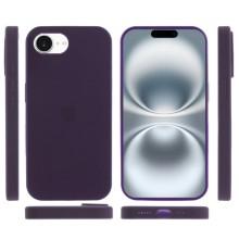 Чехол Silicone Case Full Protective (AA) для Apple iPhone 16e (6.1") – Фиолетовый