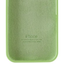 Чехол Silicone Case Full Protective (AA) для Apple iPhone 16e (6.1") – Мятный