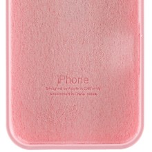 Чехол Silicone Case Full Protective (AA) для Apple iPhone 16e (6.1") – Розовый