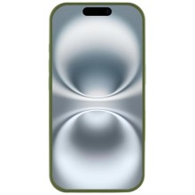 Чехол Silicone Case Full Protective (AA) для Apple iPhone 16e (6.1") – Зеленый