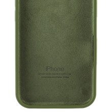 Чехол Silicone Case Full Protective (AA) для Apple iPhone 16e (6.1") – Зеленый