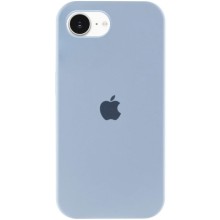 Чехол Silicone Case Full Protective (AA) для Apple iPhone 16e (6.1") – Голубой