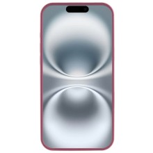 Чехол Silicone Case Full Protective (AA) для Apple iPhone 16e (6.1") – Бордовый