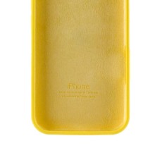 Чехол Silicone Case Full Protective (AA) для Apple iPhone 16e (6.1") – Желтый