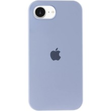 Чехол Silicone Case Full Protective (AA) для Apple iPhone 16e (6.1") – Голубой