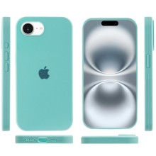 Чехол Silicone Case Full Protective (AA) для Apple iPhone 16e (6.1") – Бирюзовый