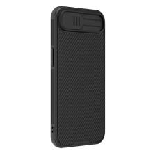 Карбонова накладка Nillkin CamShield Pro для Apple iPhone 16e (6.1") – Чорний