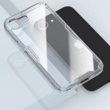 TPU чохол Nillkin Nature Pro Series для Apple iPhone 16e (6.1") – Прозорий