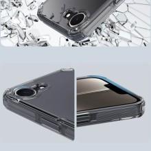 TPU чохол Nillkin Nature Pro Series для Apple iPhone 16e (6.1") – Прозорий