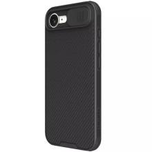 Карбоновая накладка Nillkin CamShield Pro Magnetic для Apple iPhone 16e (6.1") – Черный