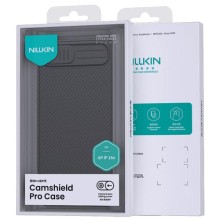Карбоновая накладка Nillkin CamShield Pro для Apple iPhone 16e (6.1")