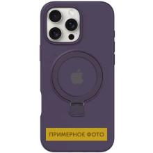 Чехол Silicone Case Full Protective with Ring для Apple iPhone 16e (6.1") – Фиолетовый