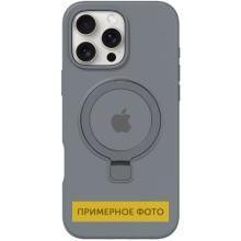 Чохол Silicone Case Full Protective with Ring для Apple iPhone 16e (6.1") – Сірий