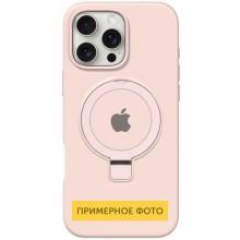 Чохол Silicone Case Full Protective with Ring для Apple iPhone 16e (6.1") – Рожевий