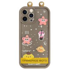 Чехол TPU Toys Case with Ears для Apple iPhone 16e (6.1")