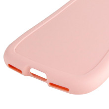 Чехол TPU GETMAN Cat with straps для Apple iPhone 16e (6.1") – Розовый