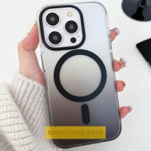 Чехол TPU+PC Phantom with MagSafe для Apple iPhone 16e (6.1") – Черный