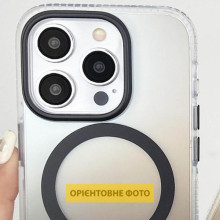 Чехол TPU+PC Phantom with MagSafe для Apple iPhone 16e (6.1") – Черный