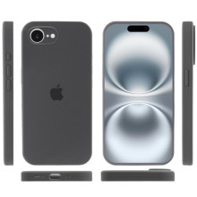 Чохол Silicone Case Full Camera Protective (AA) для Apple iPhone 16e (6.1") – Сірий