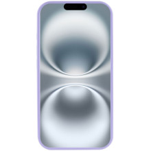 Чохол Silicone Case Full Camera Protective (AA) для Apple iPhone 16e (6.1") – Бузковий