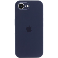 Чохол Silicone Case Full Camera Protective (AA) для Apple iPhone 16e (6.1") – Темно-синій