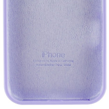Чохол Silicone Case Full Camera Protective (AA) для Apple iPhone 16e (6.1") – Бузковий